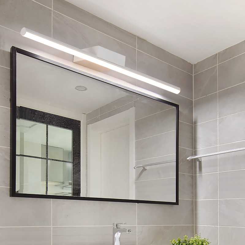 Виды подсветки для зеркала в ванной, варианты установки и подключения 3 - ДиванеТТо