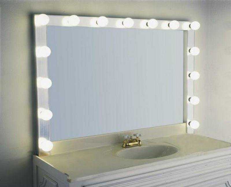 Виды подсветки для зеркала в ванной, варианты установки и подключения 5 - ДиванеТТо