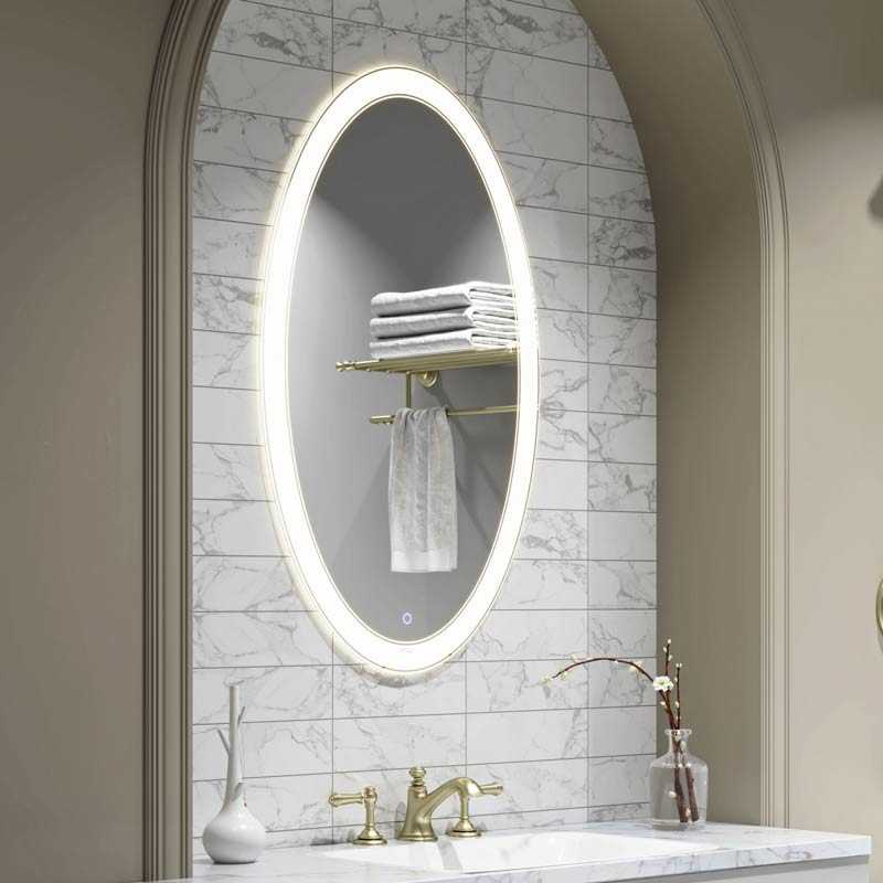 Виды подсветки для зеркала в ванной, варианты установки и подключения 43 - ДиванеТТо