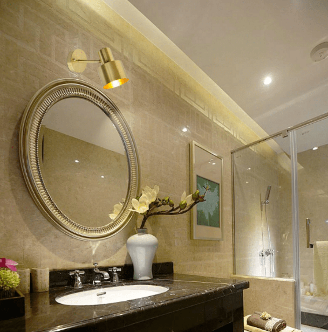Виды подсветки для зеркала в ванной, варианты установки и подключения 47 - ДиванеТТо