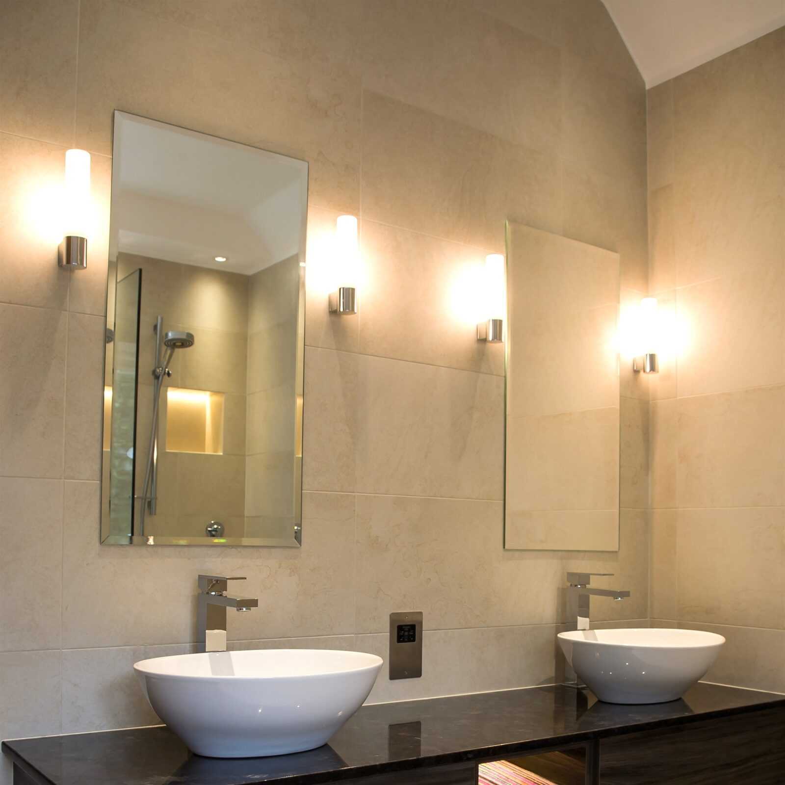 Виды подсветки для зеркала в ванной, варианты установки и подключения 49 - ДиванеТТо
