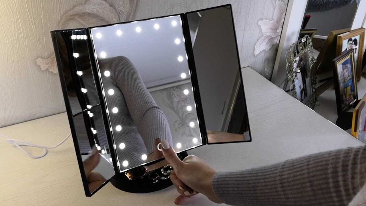 Виды зеркал с подсветкой для макияжа, советы по выбору и размещению 17 - ДиванеТТо