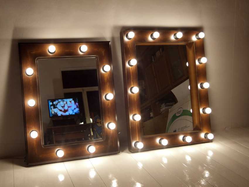 Виды зеркал с подсветкой для макияжа, советы по выбору и размещению 67 - ДиванеТТо