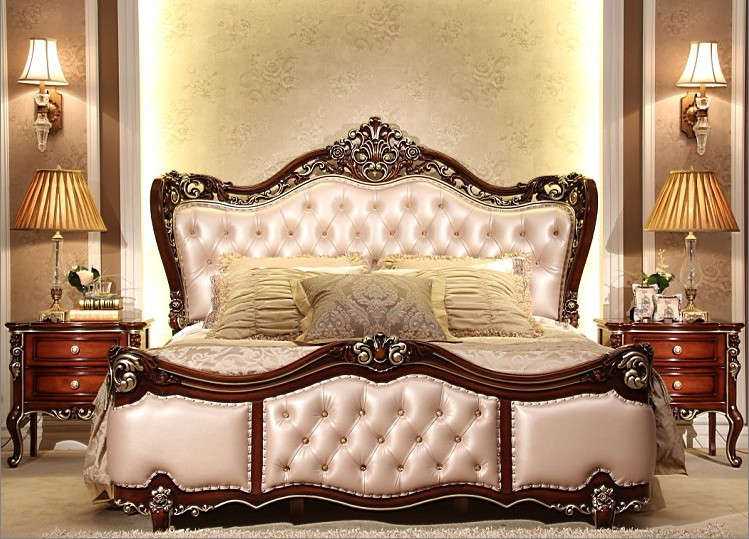 Классический дизайн кровати