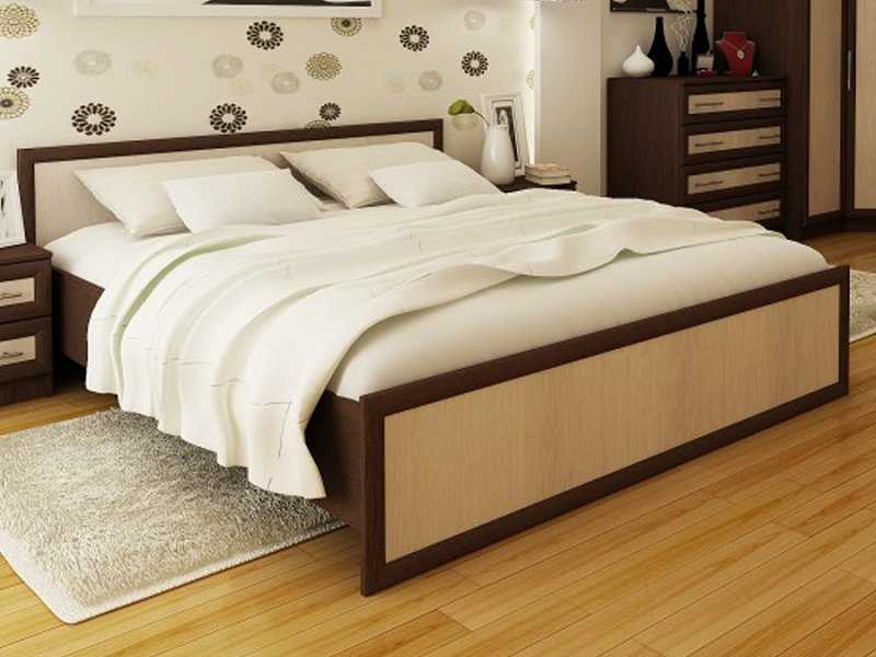 Двуспальная кровать модерн