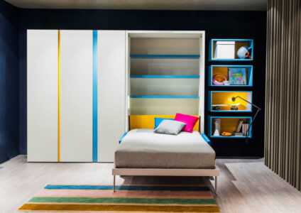Выбор детской кровати-шкафа с учетом возраста ребенка, дизайна комнаты 1 - ДиванеТТо
